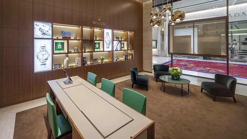 Rolex showroom at Wynn Las Vegas