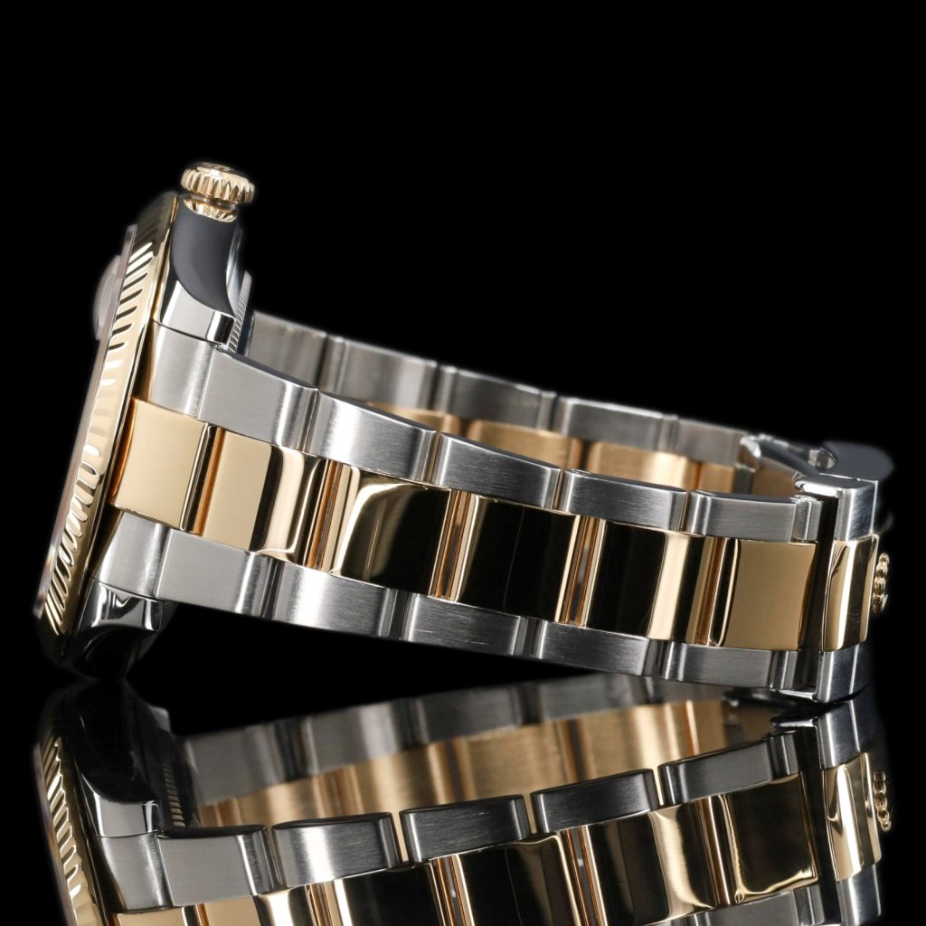 Rolex Datejust 41 Gold Dial Diamond Markers