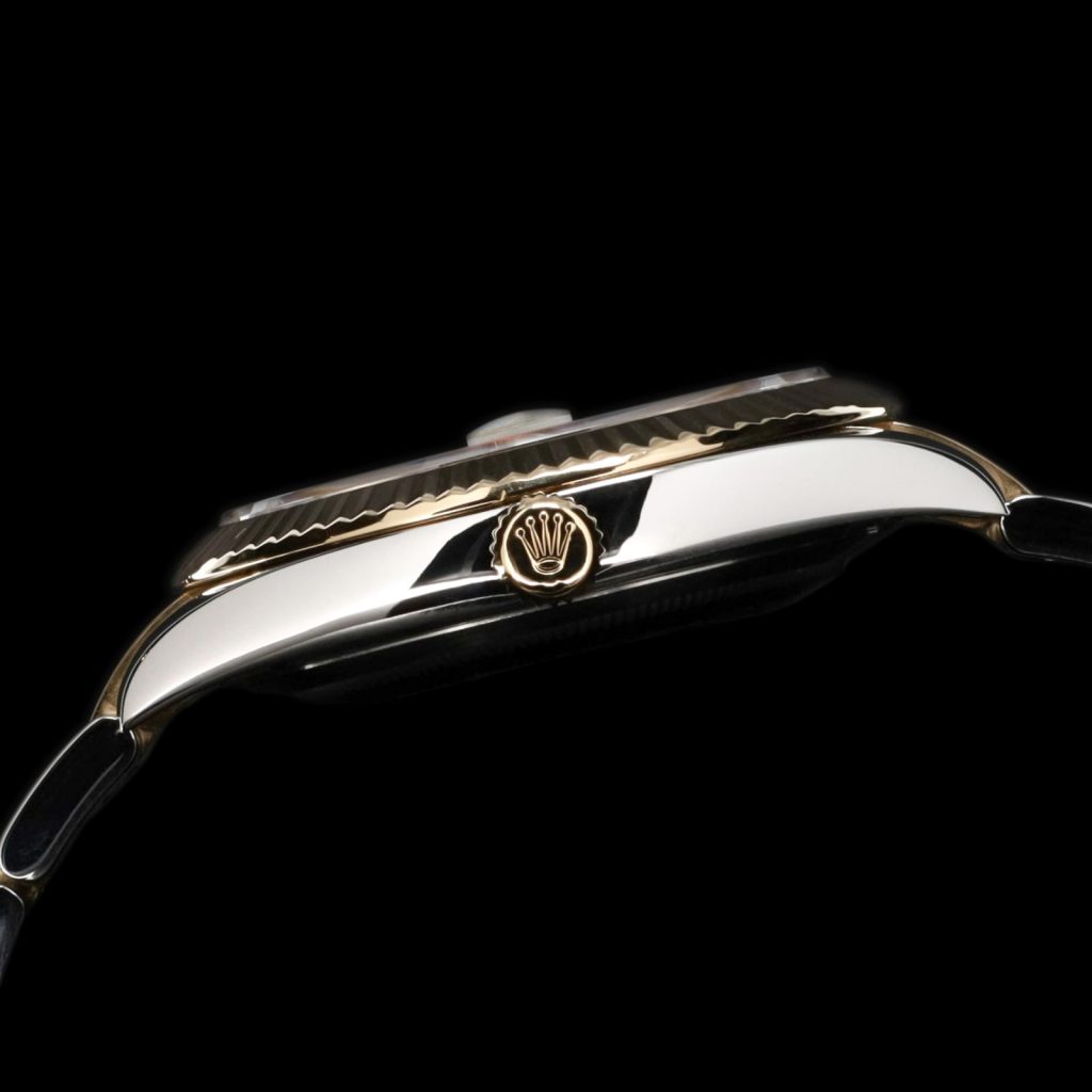 Rolex Datejust 41 Gold Dial Diamond Markers