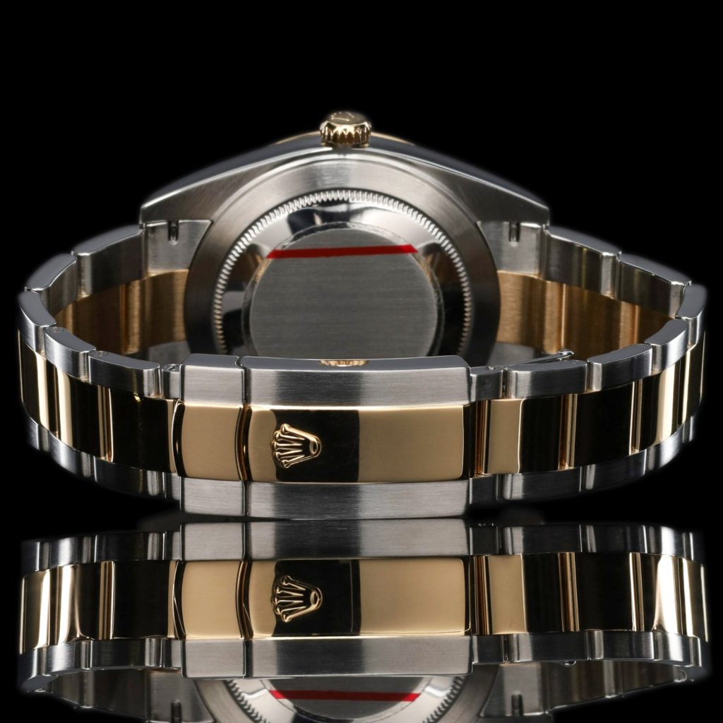 Rolex Datejust 41 Gold Dial Diamond Markers
