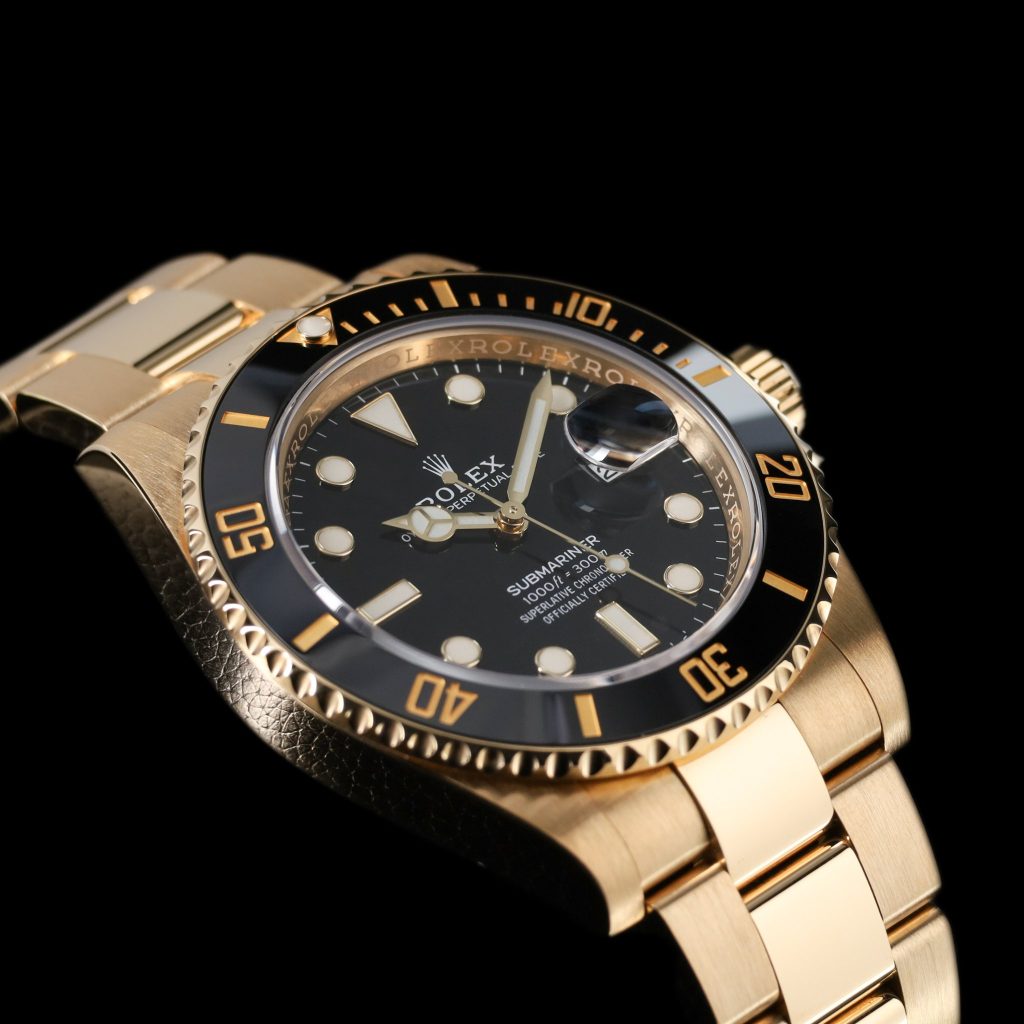 Rolex Submariner Date Yellow Gold Black Dial