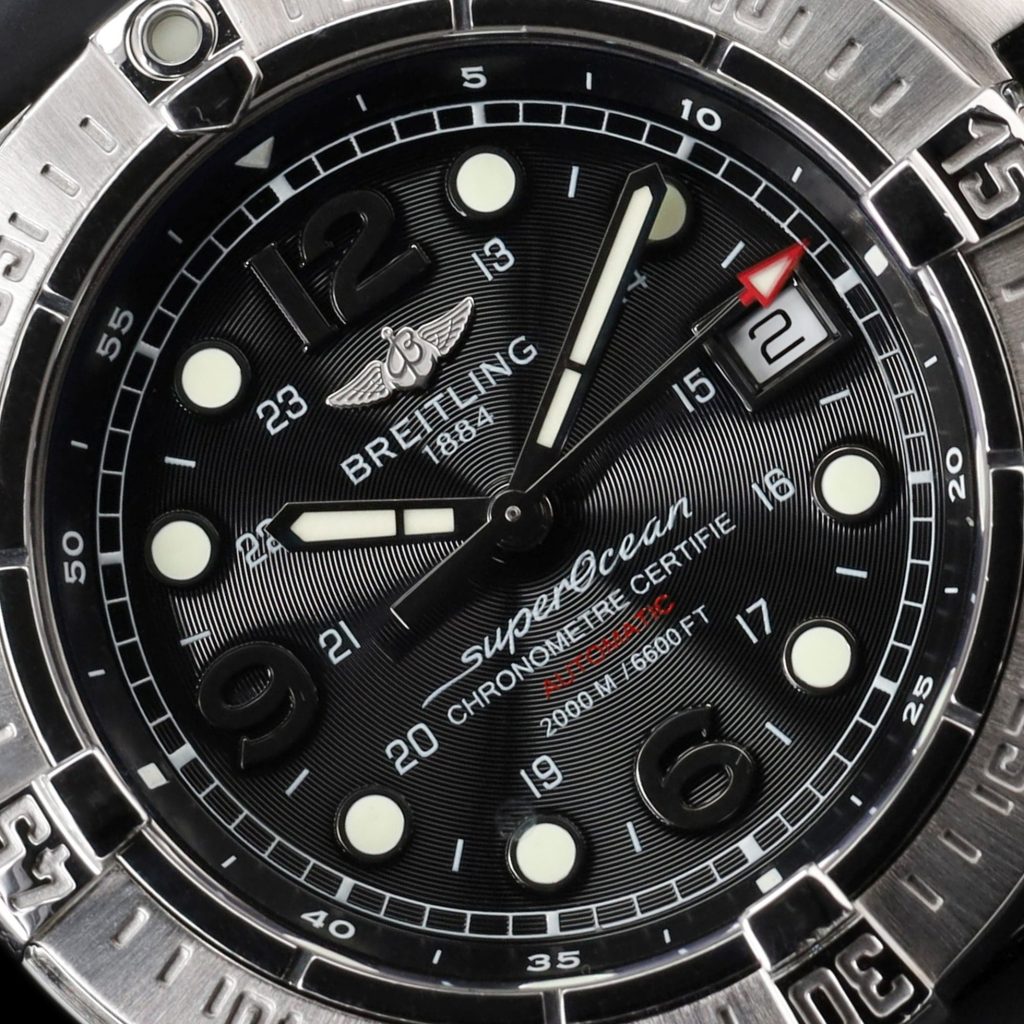 Breitling Superocean Black Dial