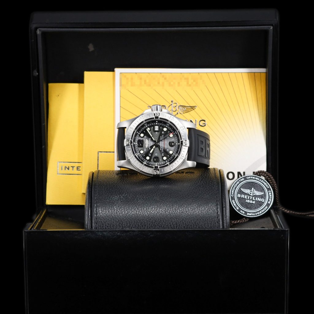Breitling Superocean Black Dial