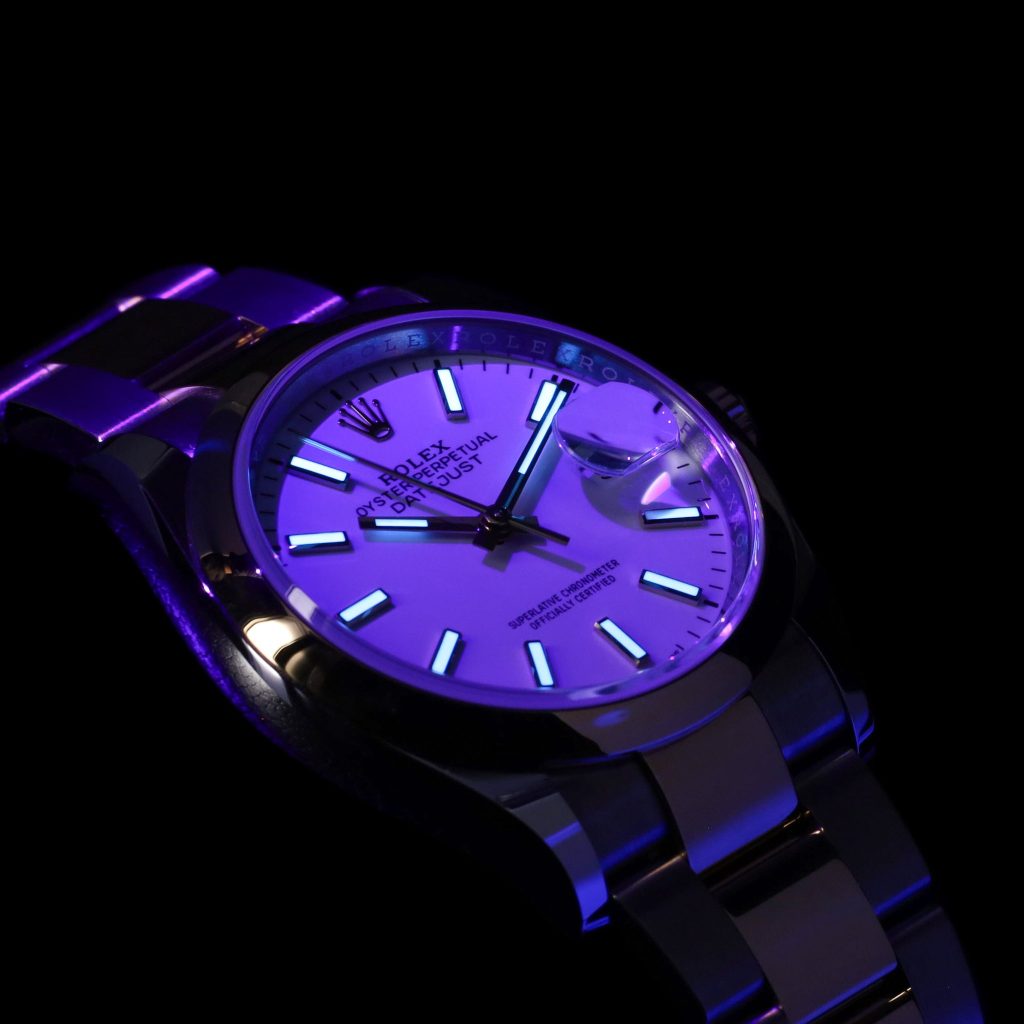 Rolex Datejust 36 Two Tone White Stick