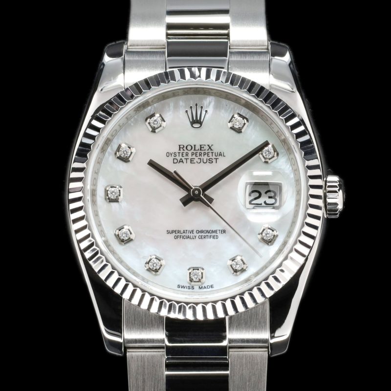 Rolex Datejust MOP Diamond Markers
