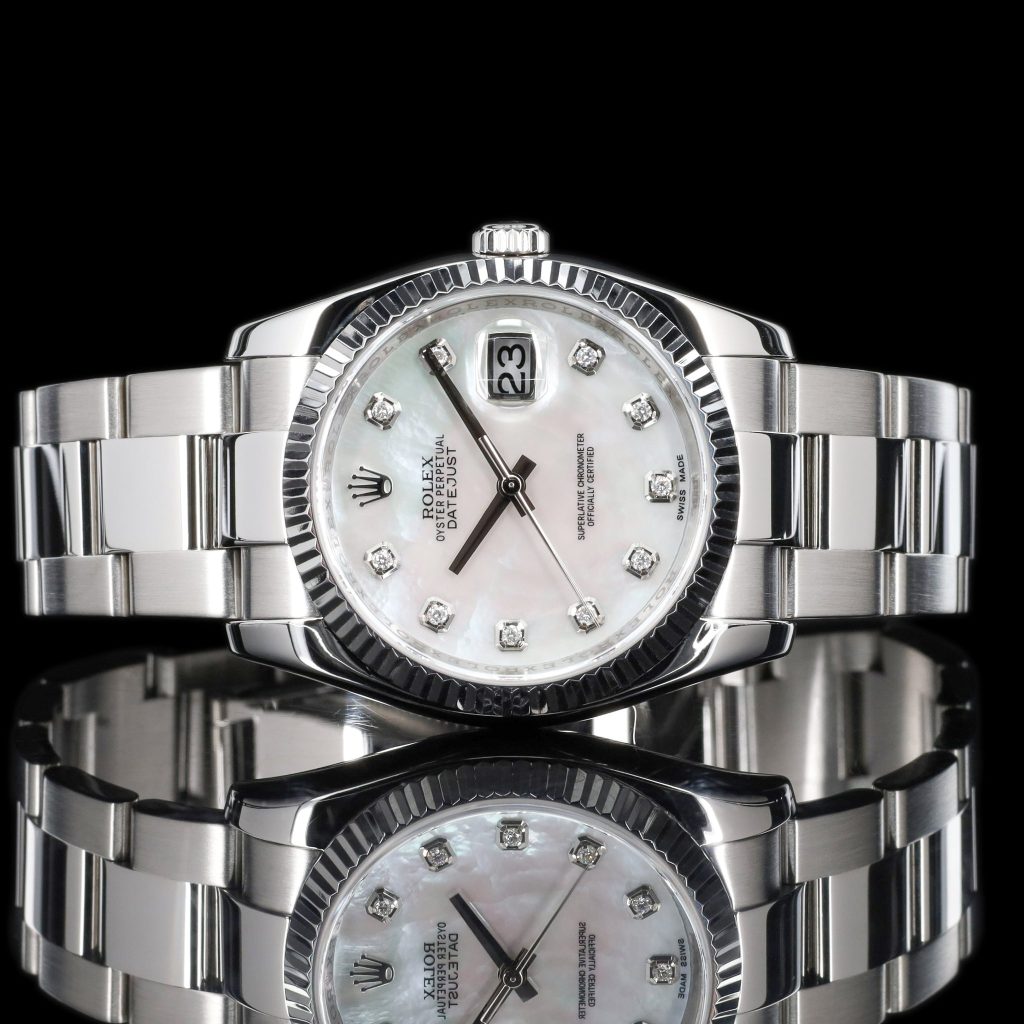 Rolex Datejust MOP Diamond Markers