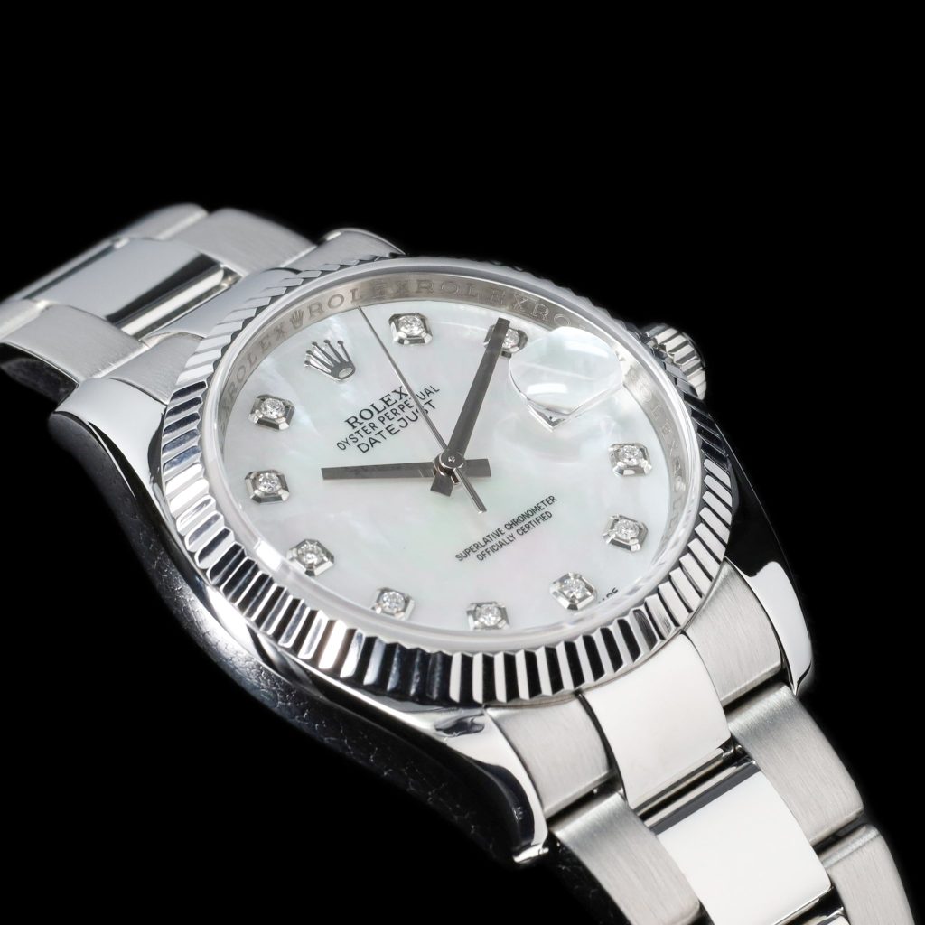 Rolex Datejust MOP Diamond Markers