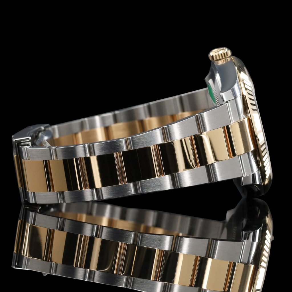 Rolex Datejust Gold Dial W/ Diamond Markers