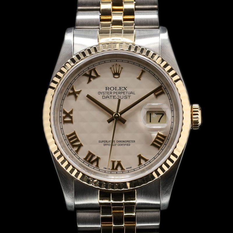 Rolex Datejust 36 Pyramid Dial E Serial