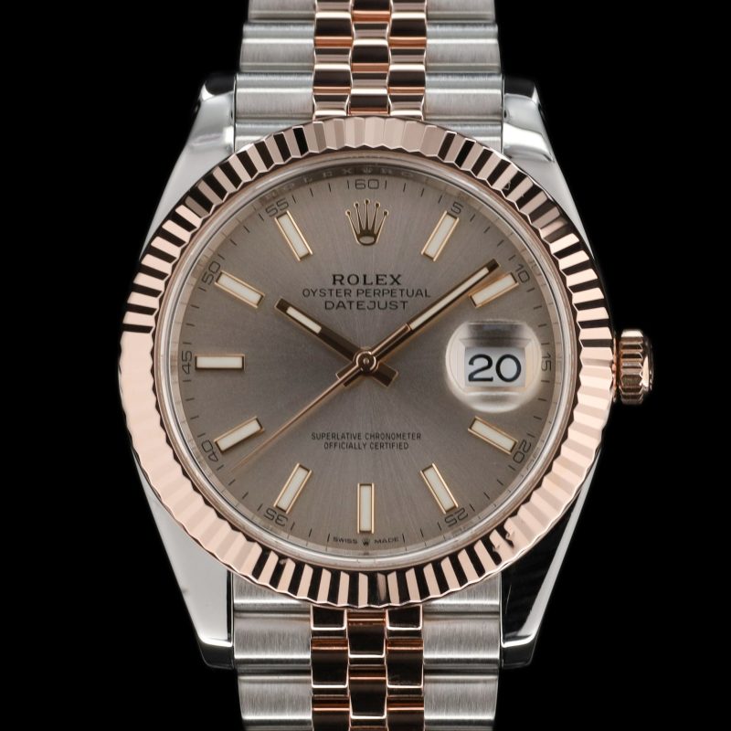 Rolex Datejust 41 Silver Stick Dial