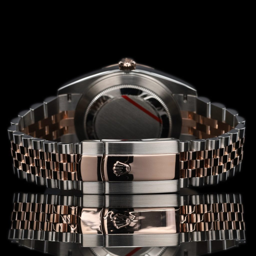 Rolex Datejust 41 Grey Dial Rose Gold