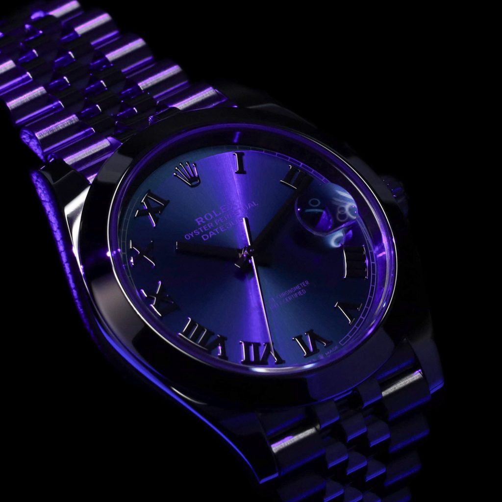 Rolex Datejust 41 41mm Blue Roman Dial