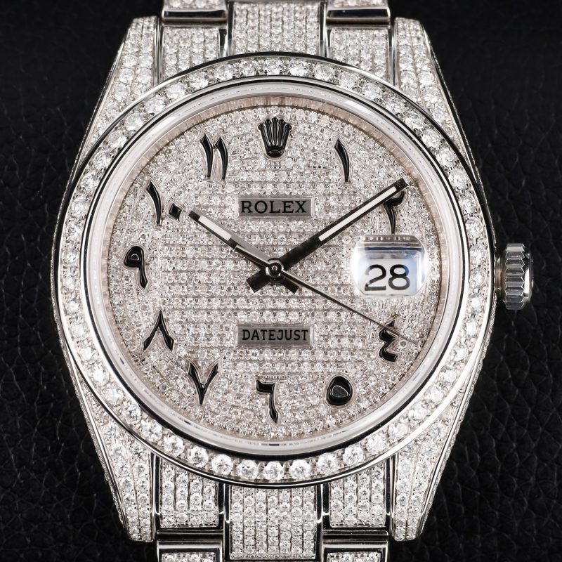 Rolex Datejust 41 41mm Full Flood Hindi/Arabic Numeral Bussdown