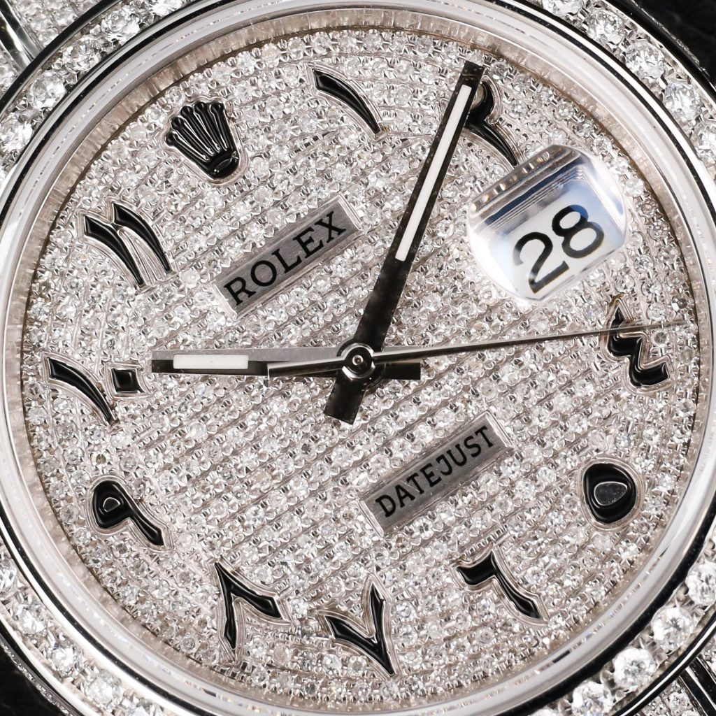 Rolex Datejust 41 41mm Full Flood Hindi/Arabic Numeral Bussdown