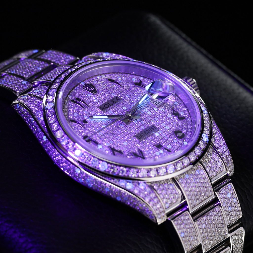 Rolex Datejust 41 41mm Full Flood Hindi/Arabic Numeral Bussdown