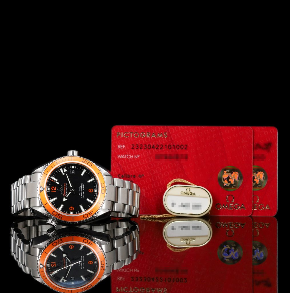 Omega Seamaster HOLD Sea Master (Cards & Hangtag)