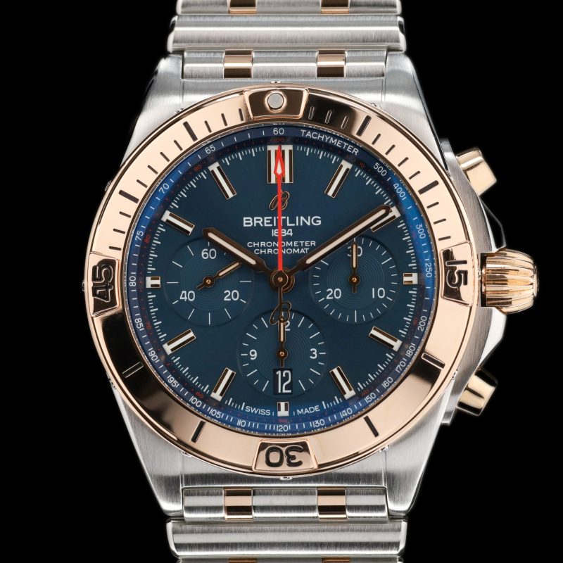 Breitling Chronomat B01 42 Blue/Silver Dial