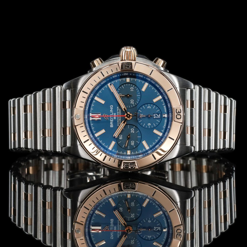 Breitling Chronomat B01 42 Blue/Silver Dial