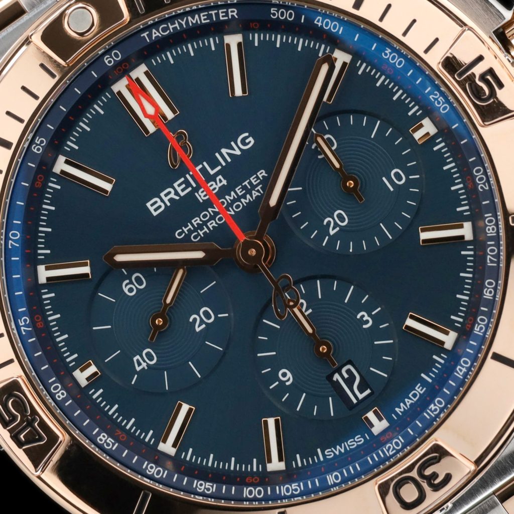Breitling Chronomat B01 42 Blue/Silver Dial