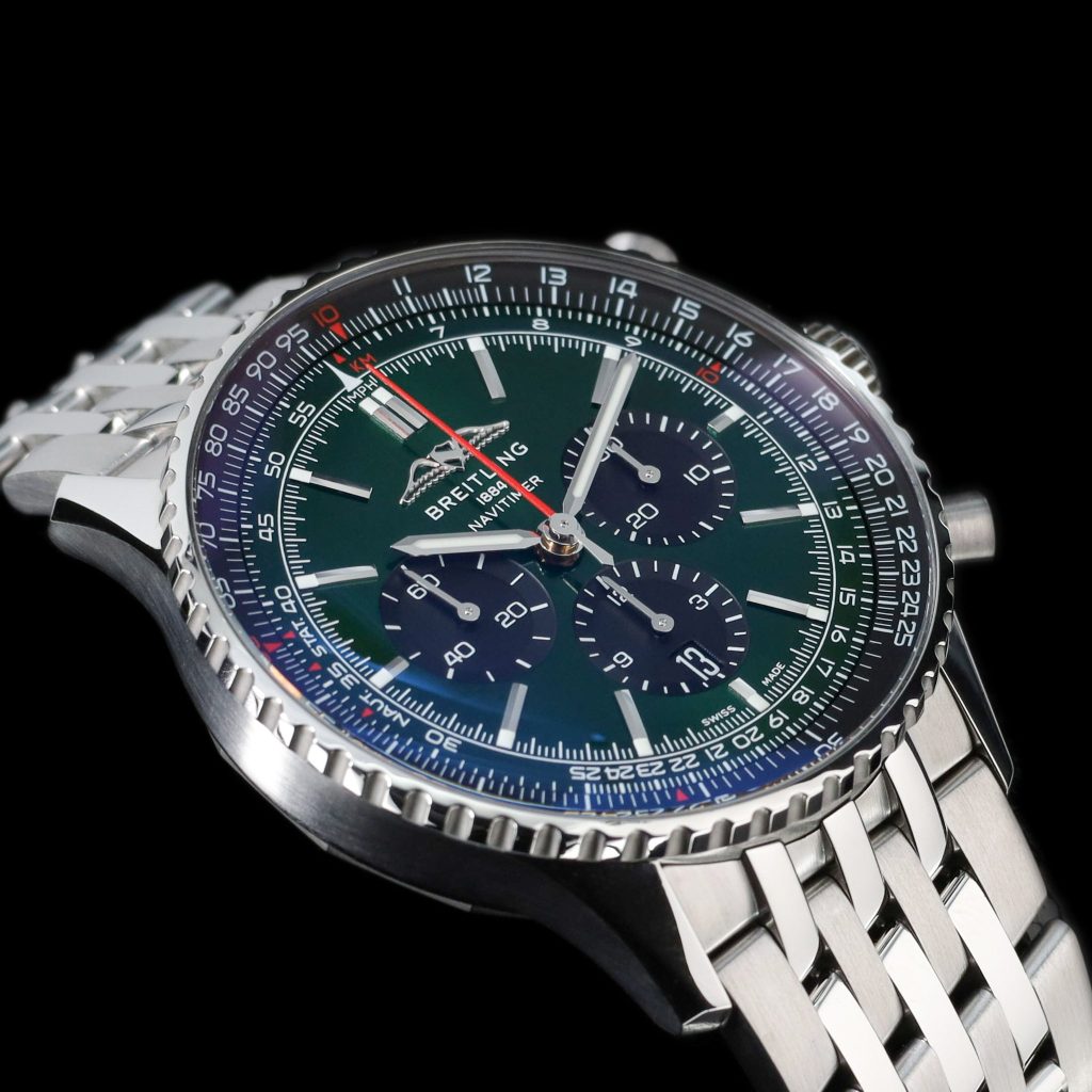 Breitling Navitimer Chronograph Green Dial
