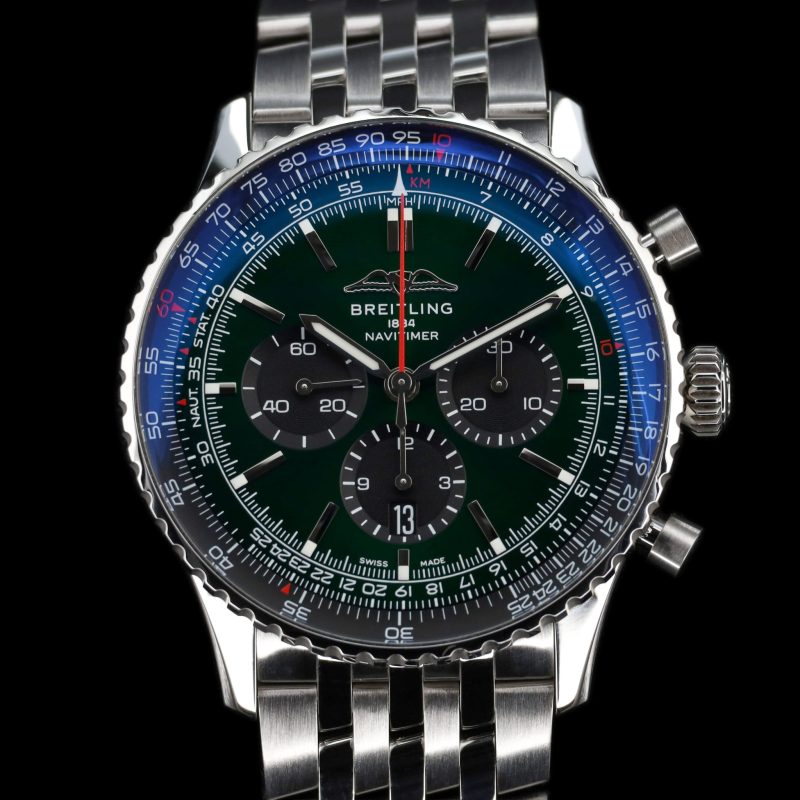 Breitling Navitimer Chronograph Green Dial