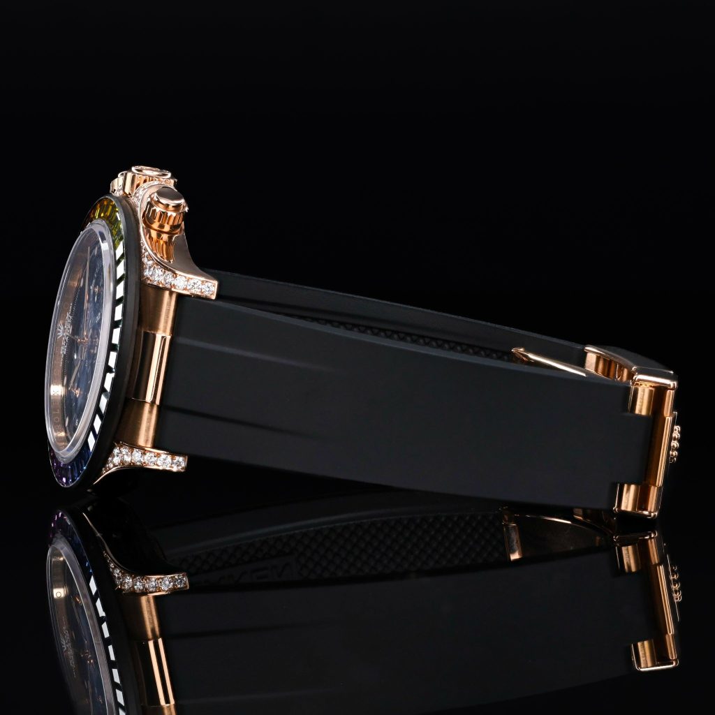 Blaken Daytona Rainbow Skeleton Rose Gold