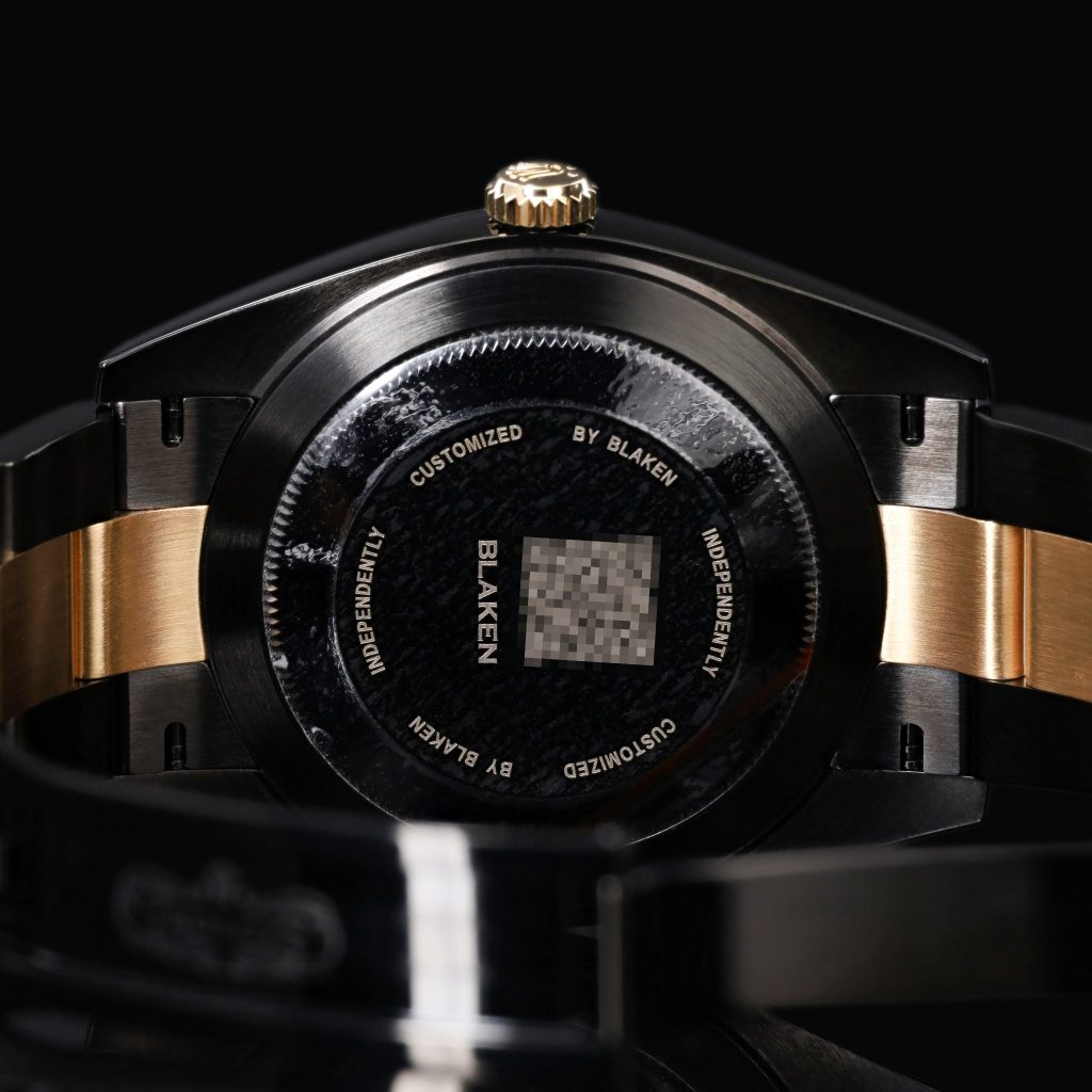 Blaken Datejust 41 Wimbledon Two Tone DLC Coated