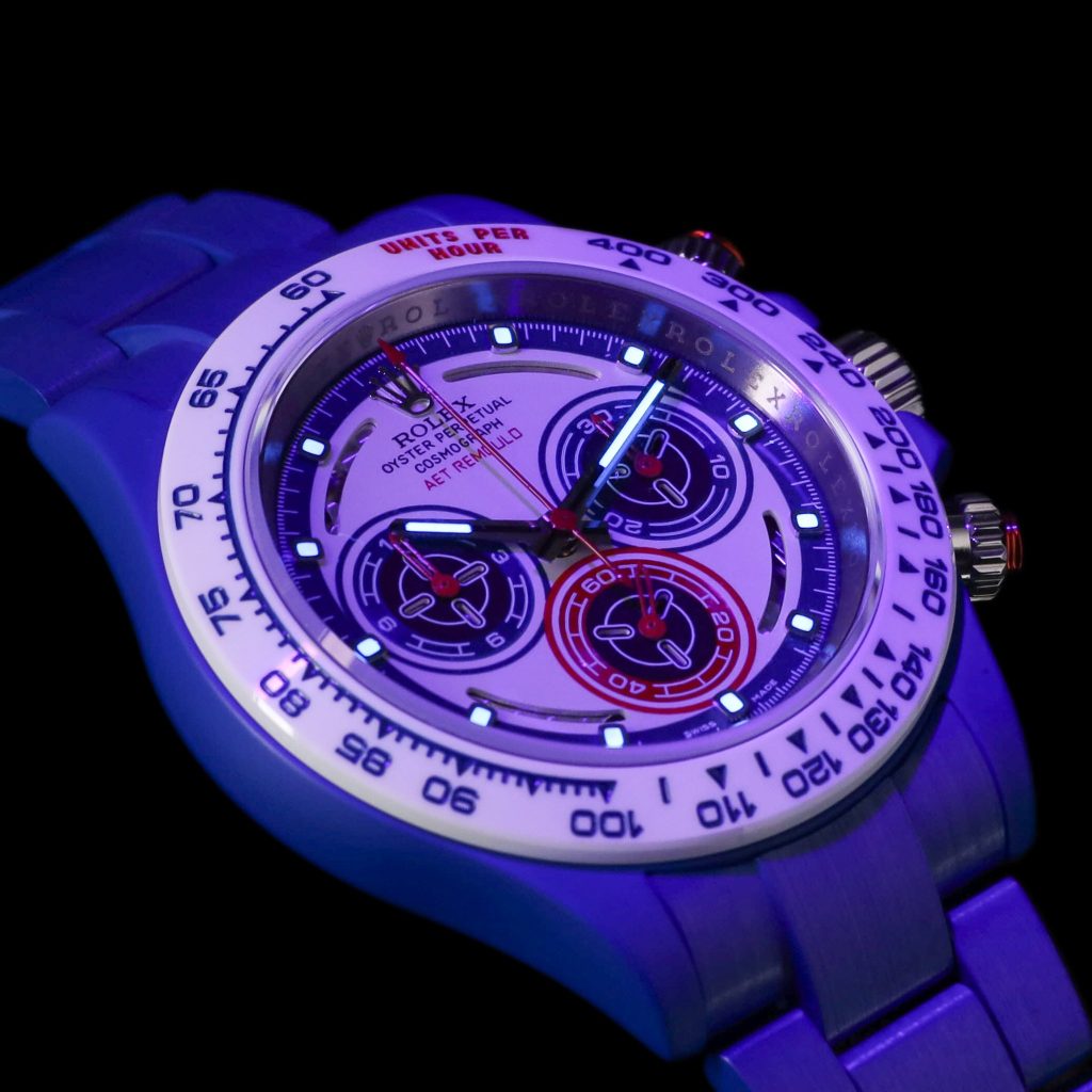 AET Remould Rolex Daytona Blue Ceramic Speed