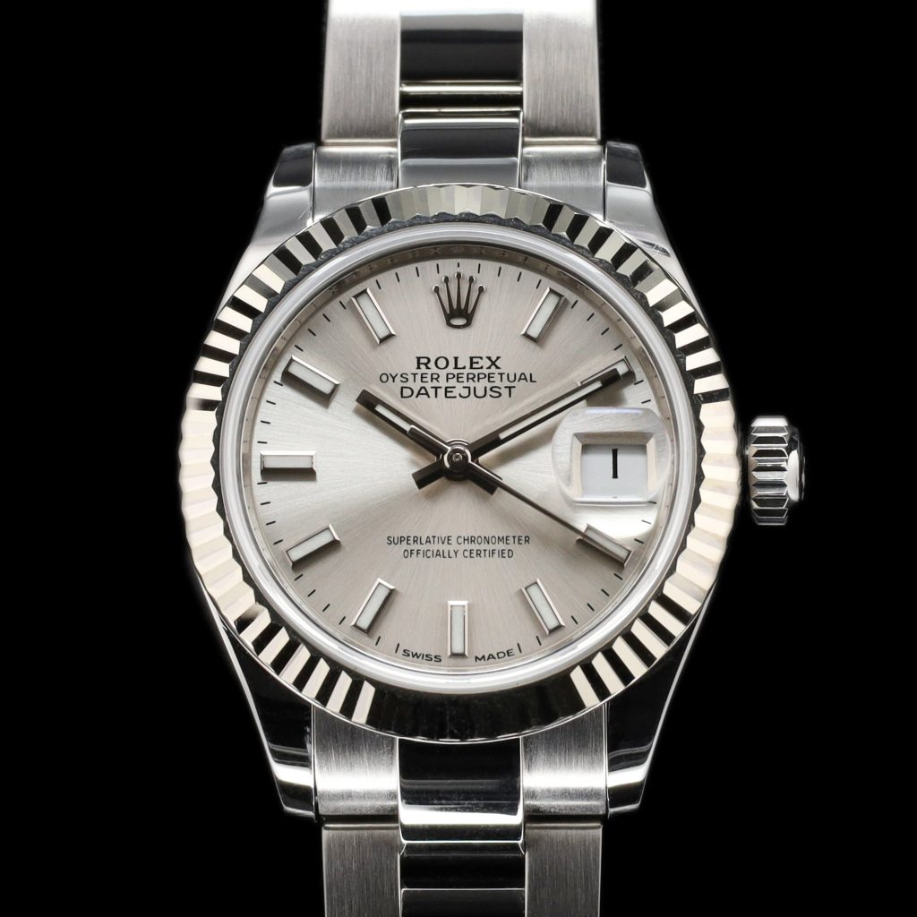 Rolex HOLD Datejust Lady Silver dial