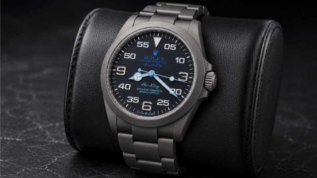 Black Blaken Rolex Air-King