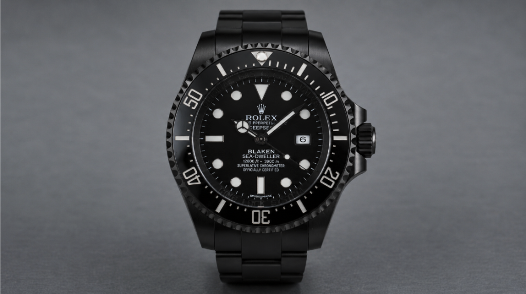 Black Blaken Rolex Sea-Dweller