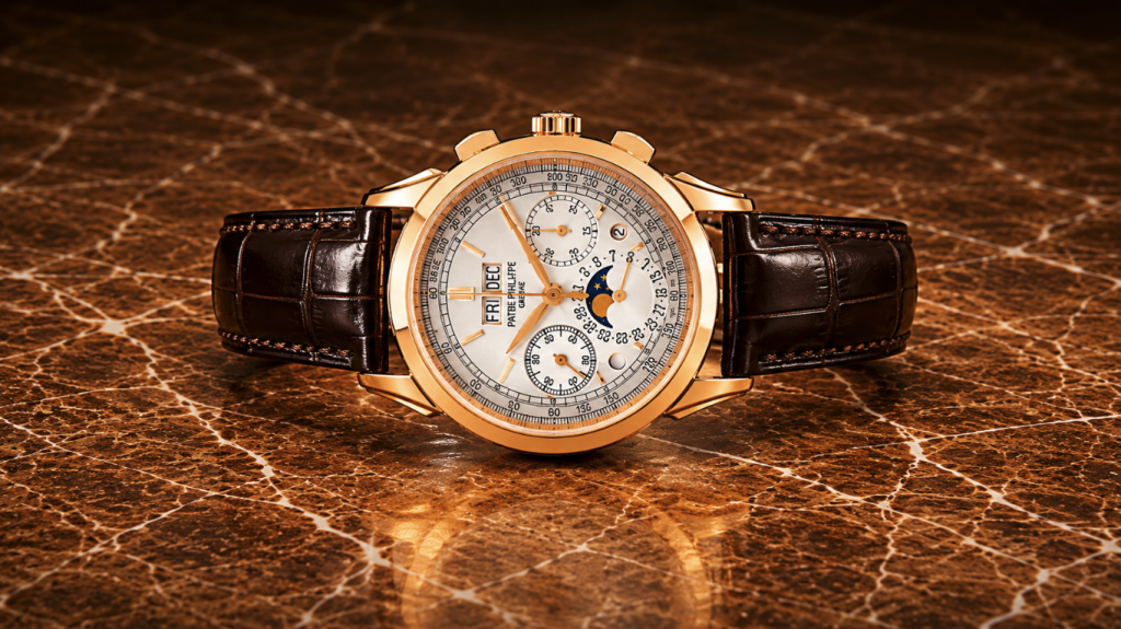 Patek Philippe collection on display