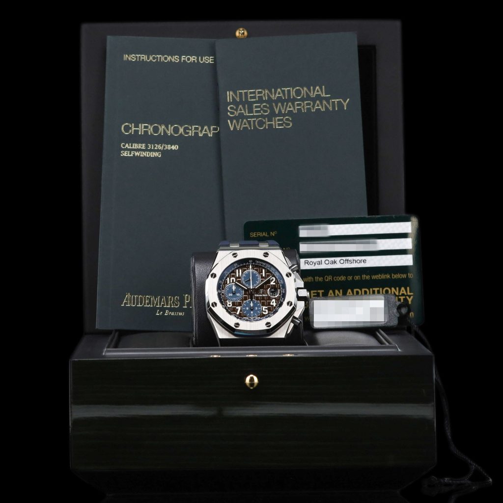 Audemars Piguet Royal Oak Chronograph HOLD Offshore Havana Dial