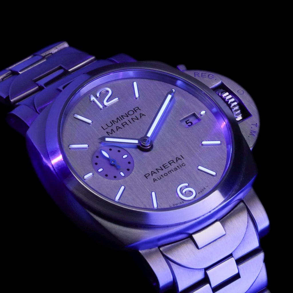 Panerai Luminor 1950 HOLD Marina Steel Silver