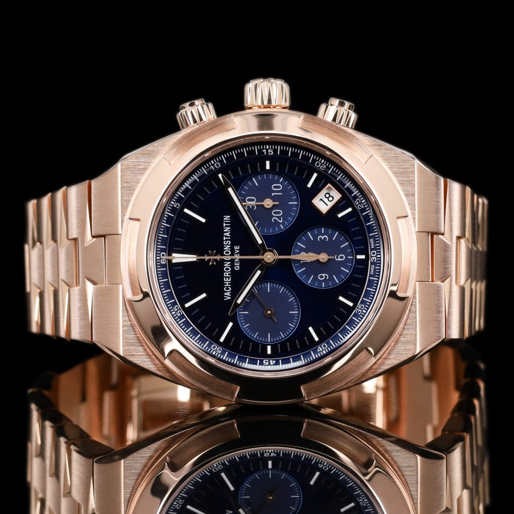 Vacheron Constantin Rose Gold Blue Dial
