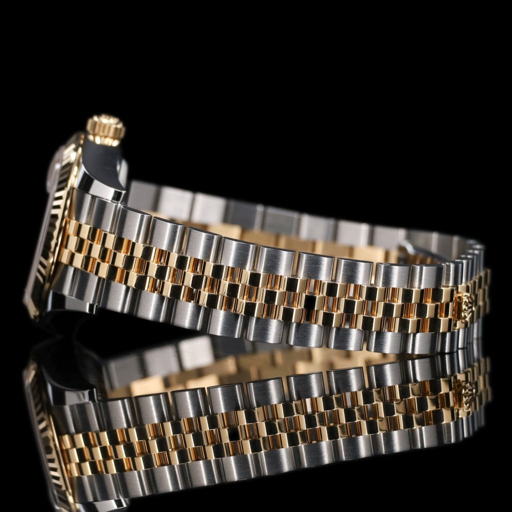 Rolex Lady-Datejust 28 Gold diamond markers