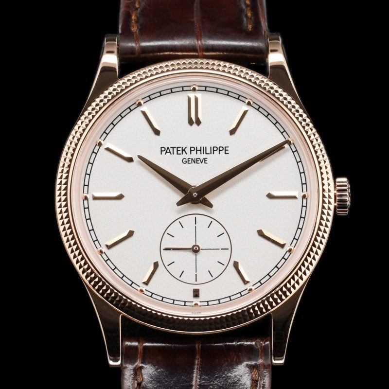 Patek Philippe Calatrava Rose Gold White Dial